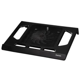 HAMA chladiaci stojan pre notebook / do 17,3" / USB / LED podsvietenie / čierny (53070)