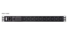 Aten PE0110S čierna / PDU / 1U / 10x C13 / vstup C14 / 100-240V / 10A (PE0110SG-AT-G)