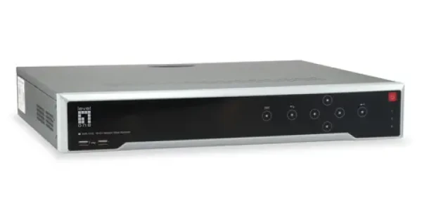 LevelOne NVR-1316 / NVR rekordér / pre 16 kamier / až 12 MPx / 4X HDD / HDMI / VGA (NVR-1316)