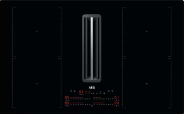 AEG AEG CCE84751CB, Black, Built-in, 83 cm, Zone induction hob, 4 zone(s), 4 zone(s)