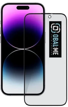 Obal:Me Privacy 5D Tvrdené Sklo pre Apple iPhone 14 Pro čierna (57983121444)