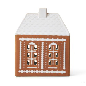 KÄHLER Porcelánový svietnik Gingerbread Lighthouse Medium