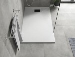 MEXEN/S - Hugo sprchová vanička SMC 140x70, biela, krytka čierna 42107014-B