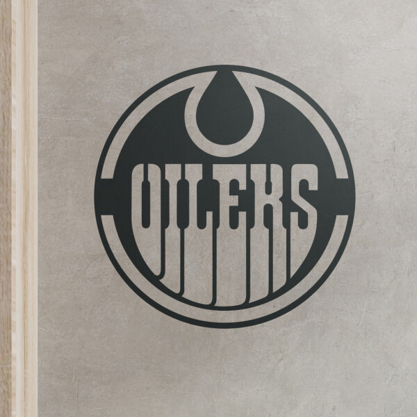 Veselá Stena Samolepka Hokejový tím Edmonton Oilers