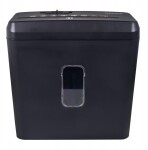 OfficeProducts Niszczarka, ścinki, do 5 kartek A4, koš 8l, Čierna