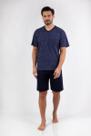 481 PÁNSKE PYŽAMO VEĽKÉ S/25 grafit 2XL