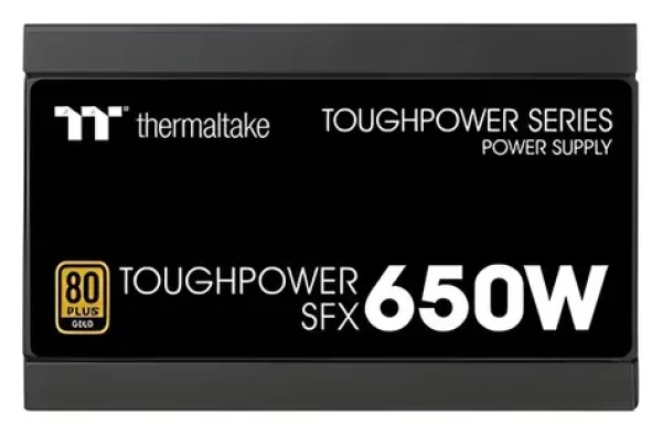 Thermaltake Toughpower SFX 650W / Zdroj / SFX / 650W / modulárny / 80 PLUS Gold (PS-STP-0650FNFAGE-1)