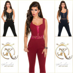 Sexy Koucla Overall with lace