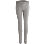 Dámske bavlnené legíny NUR DIE BAUMWOLL LEGGINGS - NUR DIE - sivé L