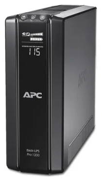 APC Back-UPS Pre BR1200G-GR / Záložný zdroj UPS / 1200VA / 720W / LCD / 6x zásuvka (BR1200G-GR)