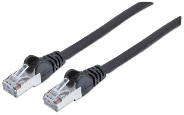 Intellinet Cat6 S/FTP čierna / Patch kábel / RJ-45 / 2 m / LSZH (735391)