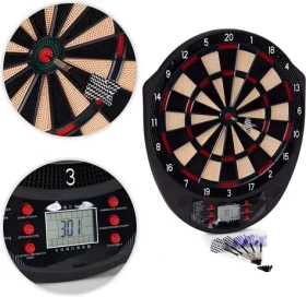 ECOTOYS Elektronický terč so šípkami 41 cm
