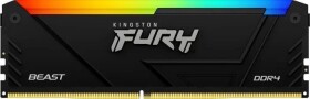 Kingston Fury Beast RGB, DDR4, 8 GB, 2666MHz, CL16 (KF426C16BB2A/8)