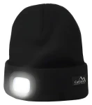 Cattara Čiapka BLACK s LED svietidlom USB nabíjanie / 4x45lm LED / 250 mA (14021)