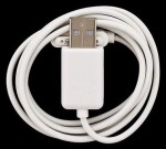 Magnetický USB kábel pre Sony Xperia / Z1 / Z1c / Z2 / Z3 / biela / BULK (2500008318970)