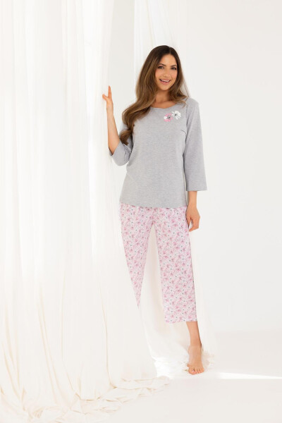 Regina 711 3/4 M-XL Z25/26 dámske pyžamo modrá M