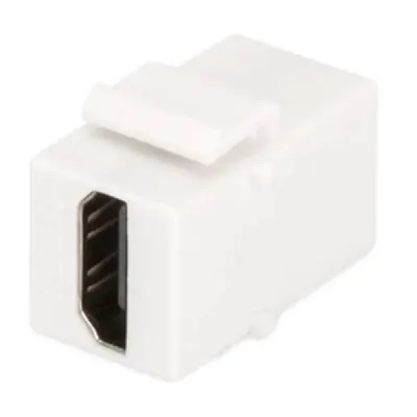 Digitus HDMI Keystone modul biela / Keystone modul / HDMI 2.0 / Bu/Bu (DN-93401)