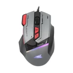 Baracuda Manta Herná myš / Herná myš / Optický / 8D / 12800 dpi / 1.5m / USB / 81g / šedá (MANTA-G)