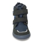 Chlapčenské zimné barefoot topánky GERO NAVY, PRO-tex, protetika, modré - 23