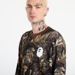 Tričko A BATHING APE Tree Edge Camo Relaxed Fit Ls Tee UNISEX Brown M