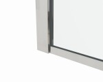 HOPA - Sprchové dvere BELVER CHROM NEW - Farba rámu - Chróm / Leštený hliník (ALU), Rozmer A - 150, Smer zatvárania - Univerzálne Ľavé / Pravé, Výplň - Číre bezpečnostné sklo - 8 mm BCBELV15CCN