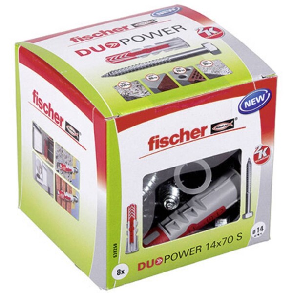 Fischer DUOPOWER 14x70 S LD 2komponentní hmoždinka 70 mm 14 mm 538259 10 ks; 538259