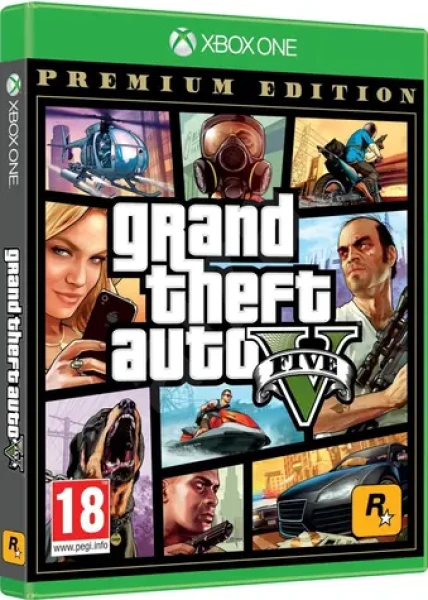 XONE Grand Theft Auto V Premium Edition / Akčné / Angličtina / od 18 rokov / Hra pre Xbox One