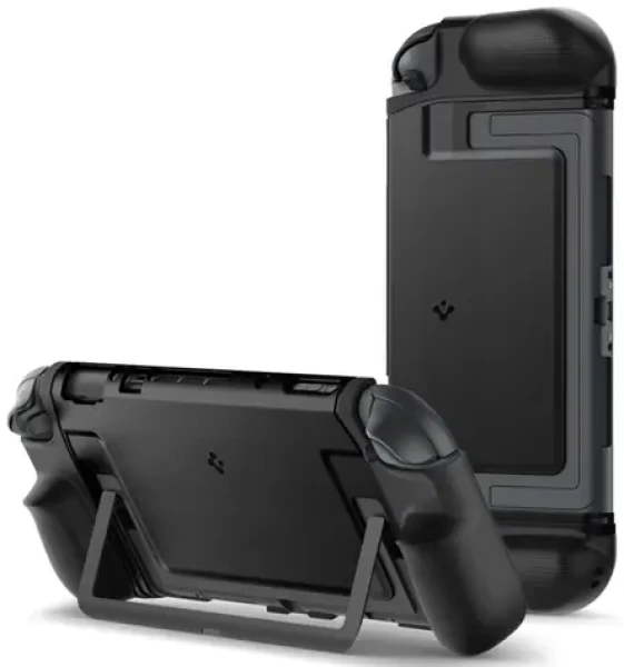 Spigen Dual Grip puzdro pre Nintendo Switch 2 čierna (ACS09310)