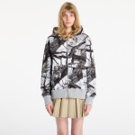 Mikina A BATHING APE Tree Edge Camo Shark Relaxed Fit Full Zip Hoodie UNISEX White L