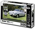 RETRO-AUTA Puzzle č. 8 Škoda 100 L (1971)