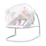 KINDERKRAFT Lehátko hojdacie Minky Pink 0m+, do 9 kg