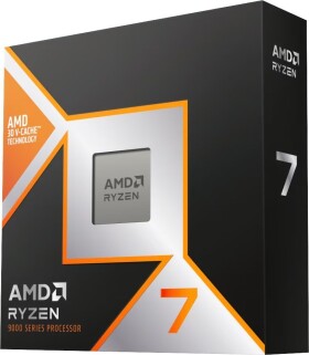 AMD Ryzen 7 9800X3D, 4.7 GHz, 96 MB, BOX (100-100001084WOF)