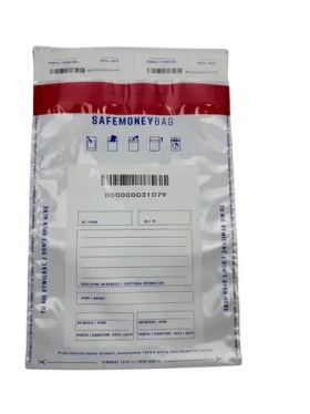 BTP Bestpak Safemoneybag biela / Bezpečnostná obálka / B5 190x260+35 mm / plast / 100 ks (5905868662160)