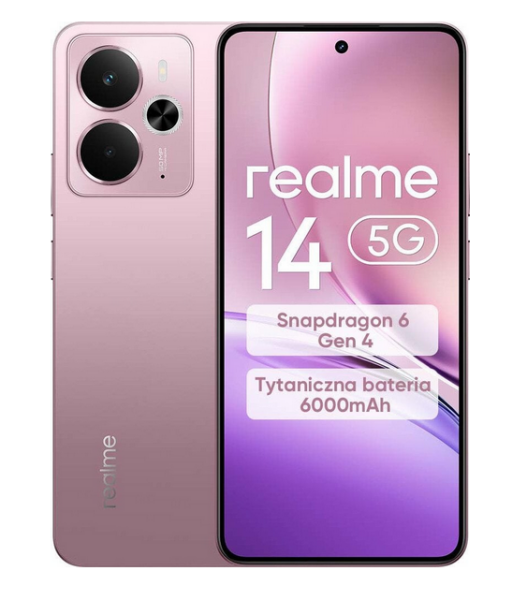 Realme 14 5G 12/256GB Ružový (6941764456778)