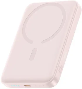 Baseus EnerFill FM11 Ultra-Mini ružová / Powerbanka / 10000 mAh / 22,5 W / MagSafe / USB-C kábel 0,3 m (6932172691622)