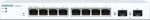 Sophos SOPHOS CS101-8 Sophos Switch - 8 port - EUS power adapter