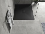MEXEN - Hugo Sprchová vanička obdĺžniková 120x100, čierna 42701012