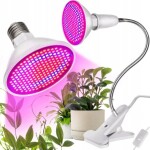 Jago LED Lampička pre pestovanie rastlín s klipom 200 LED 9.5 W ML16348