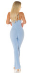 Sexy Spaghetti Strap Jumpsuit with Cut-Outs Einheitsgroesse