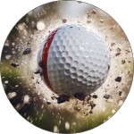 Jedlý papier golfovej loptičky 19,5 cm - Pictu Hap - Pictu Hap