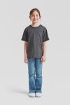 Fruit of the Loom Kids Valueweight T Detské tričko 16.1033 svetloružové light pink 128