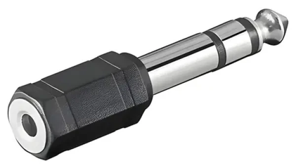 Roline Redukcia Jack 6,35 mm (M) - Jack 3,5 mm (F) / Redukcia / Audio (11.09.4444)