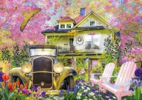 BlueBird Puzzle Trocha nostalgie