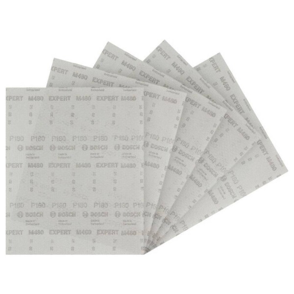 Bosch Accessories 2608902507 2608902507 brúsna sieť pre orbitálnu brúsku Zrnitosť 180 5 ks; 2608902507