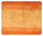 Spirella BALANCE kúpeľňová predložka oranžová / Kúpeľňová predložka / 55 x 65 cm / polyester / protišmyková