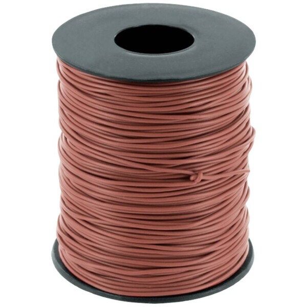 Econ connect KL014BR100 opletenie / lanko, 1 x 0.14 mm², hnedá, 100 m; KL014BR100