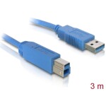 Delock USB 3.0 kábel A samec/ B samec dĺžka 3 m (82581)