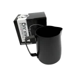 Rhinowares Teflónová kanvička na mlieko 360 ml čierna / Kanvička na mlieko / Teflónový povrch