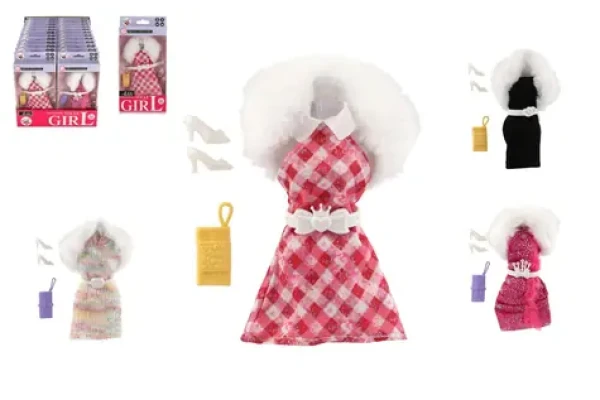 TEDDIES Oblečky s doplnkami pre bábiky