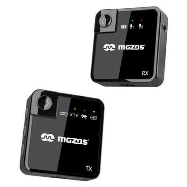 MOZOS MX-1 / klopový mikrofón / bezdrôtový / prijímač + vysielač (5903738183333)